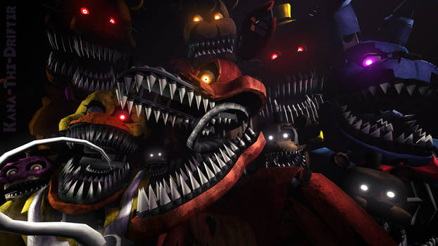 We'll Stay Here Forever (FNAF SFM Wallpaper)