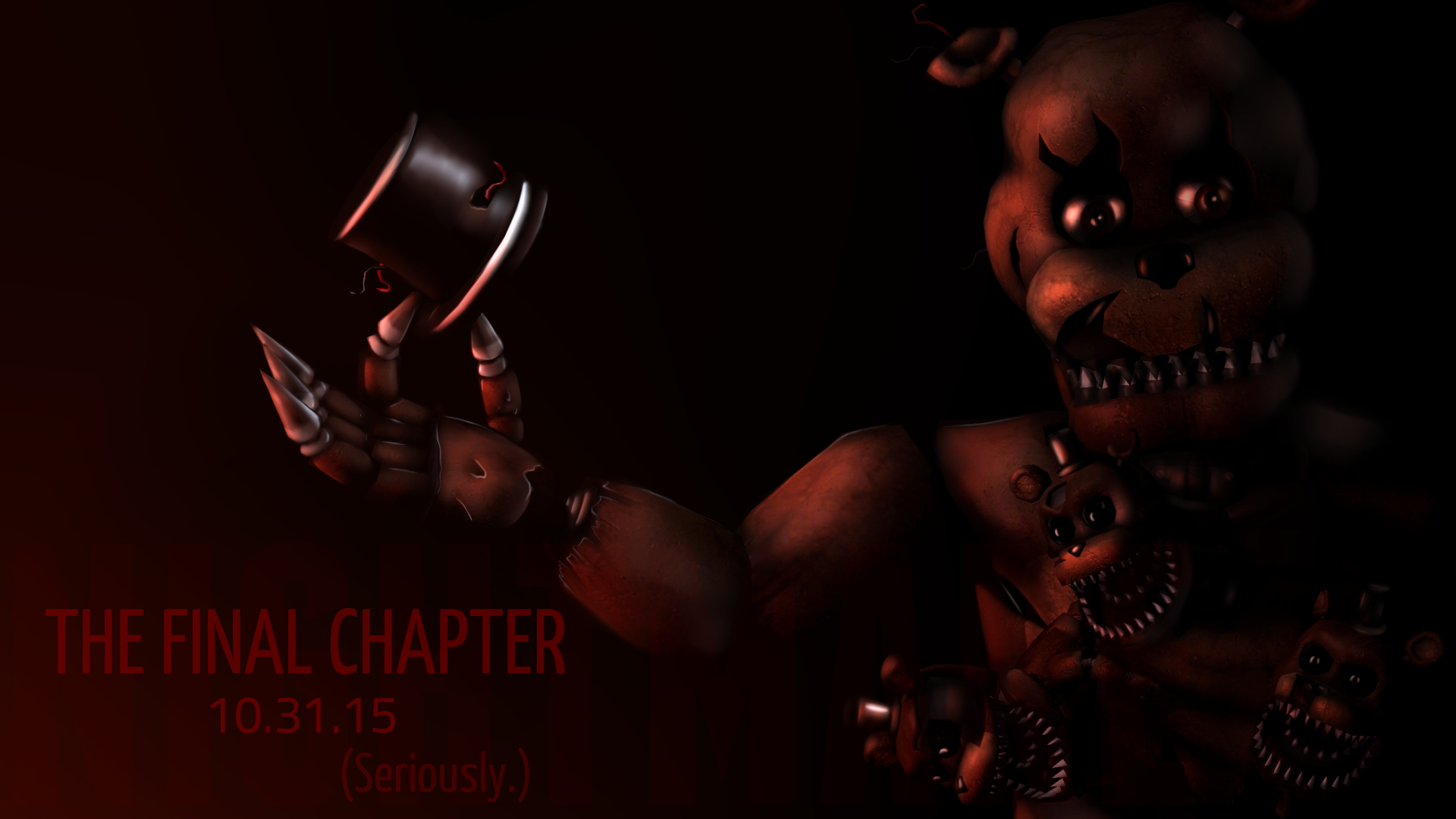 FNaF 4 Nightmare Freddy Teaser Remake by Puppetio on DeviantArt