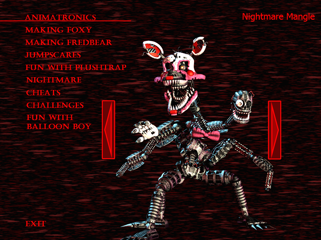 Nightmare Mangle Fnaf Sticker - Nightmare Mangle Fnaf Fnaf4 - Discover &  Share GIFs