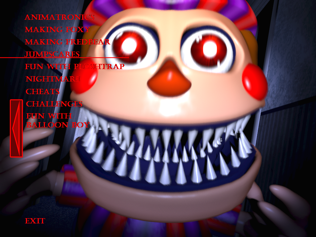 Five Nights at Freddy's 4 Nightmare CUPCAKE Jumpscare (FNAF 4