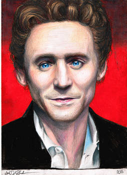 ~ T Hiddleston Colored Pencil