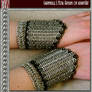 Chainmail Bracers Female