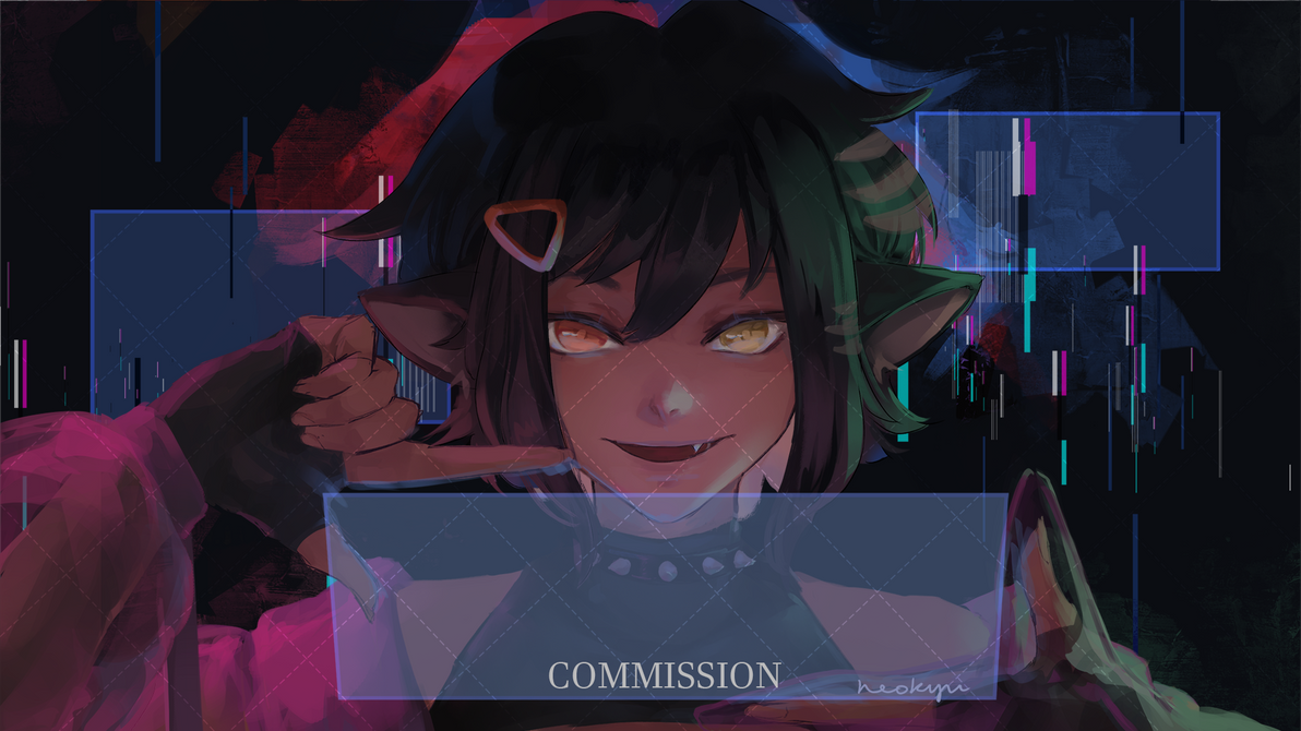 brb screen comm by neonotkyu on DeviantArt