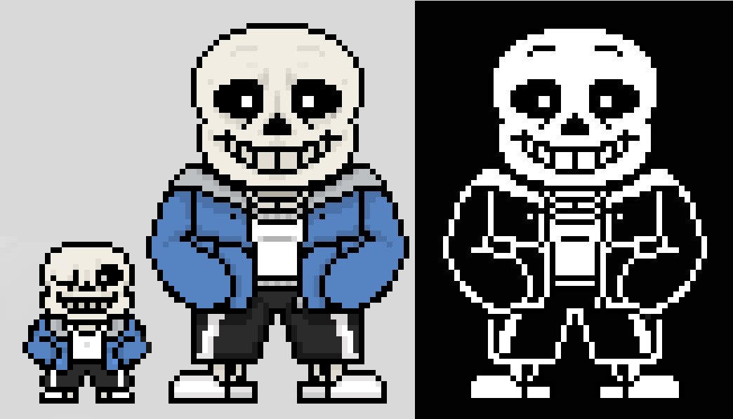 Undertale] Sans Battle Sprites v4 by GrabThatBread on DeviantArt