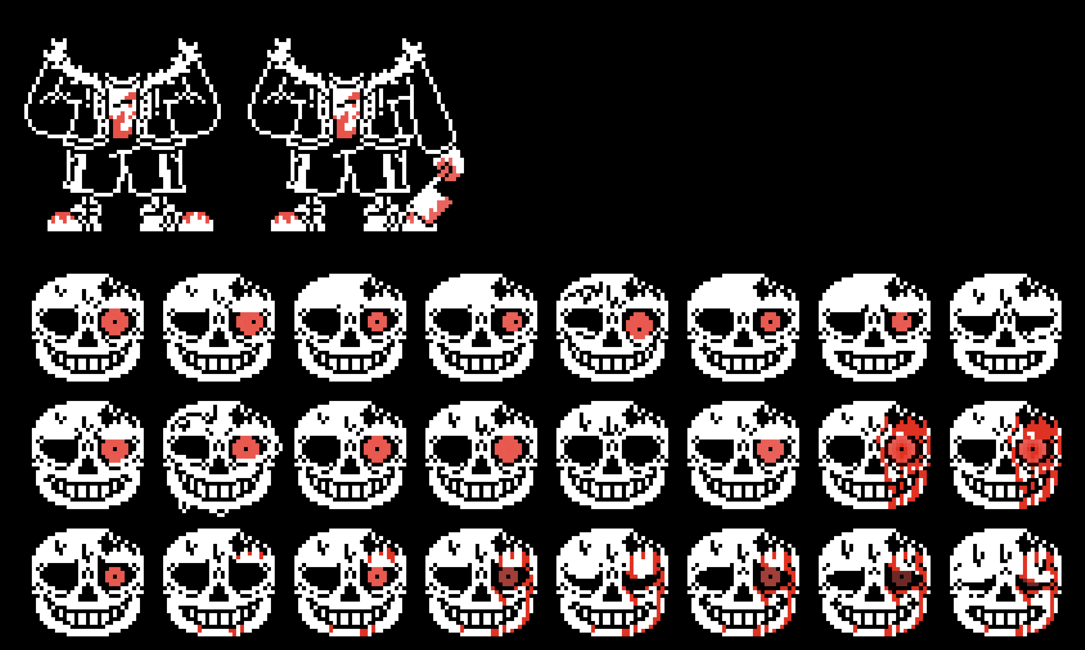 HorrorTale) Sans SpriteSheet by Mlarko on DeviantArt