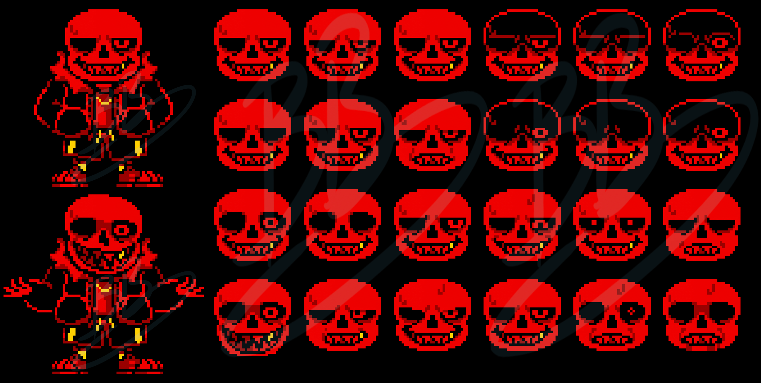 Undertale sans battle sprite V3 by GaurdianOfSkeletons3 on DeviantArt