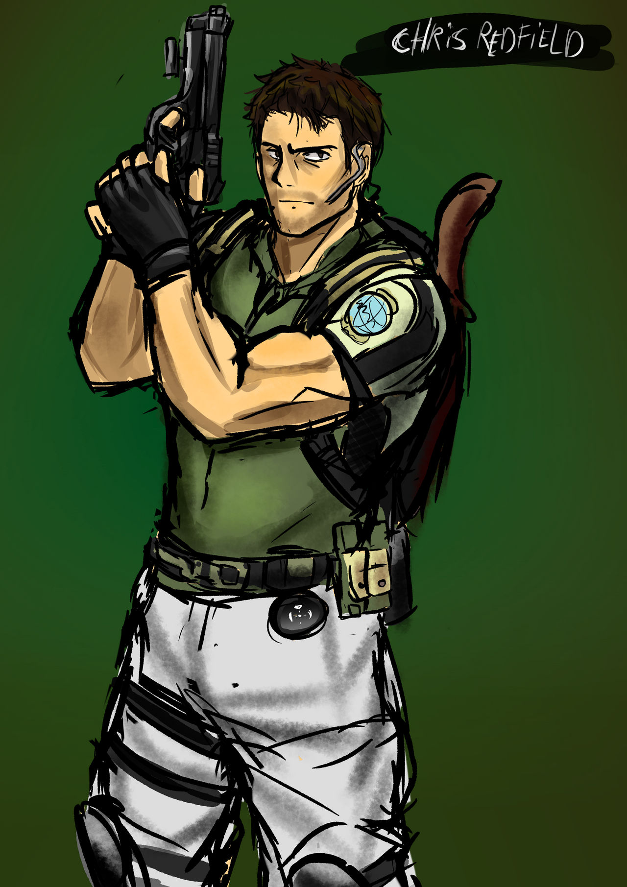 Chris Redfield By TealSquid55 On DeviantArt chris-redfield-by-tealsquid55-on-deviantart
