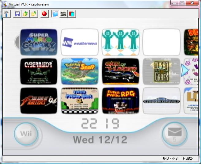 wii menu