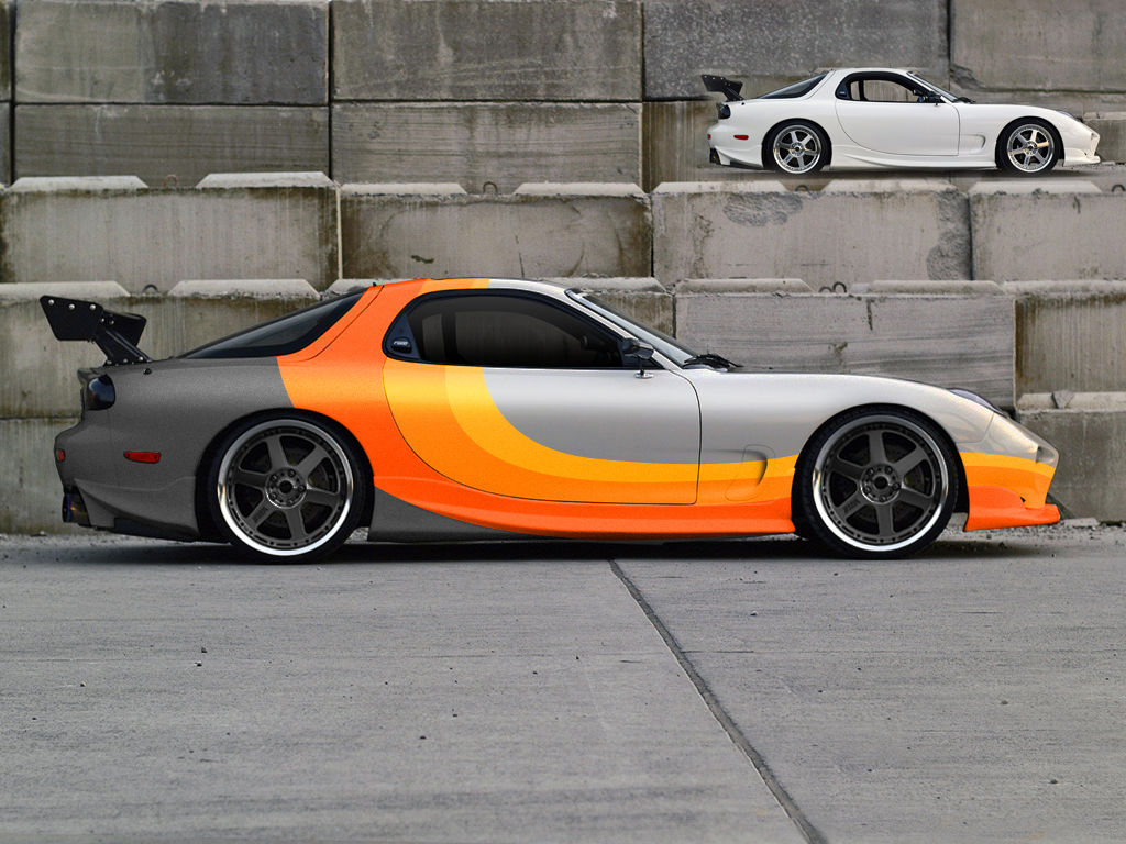 Fastworks Orange Rx7 by fastworks on DeviantArt.