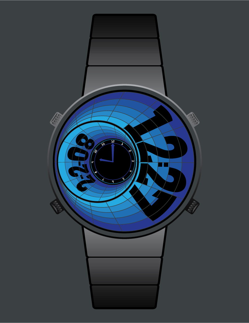 Watch Design Illustration