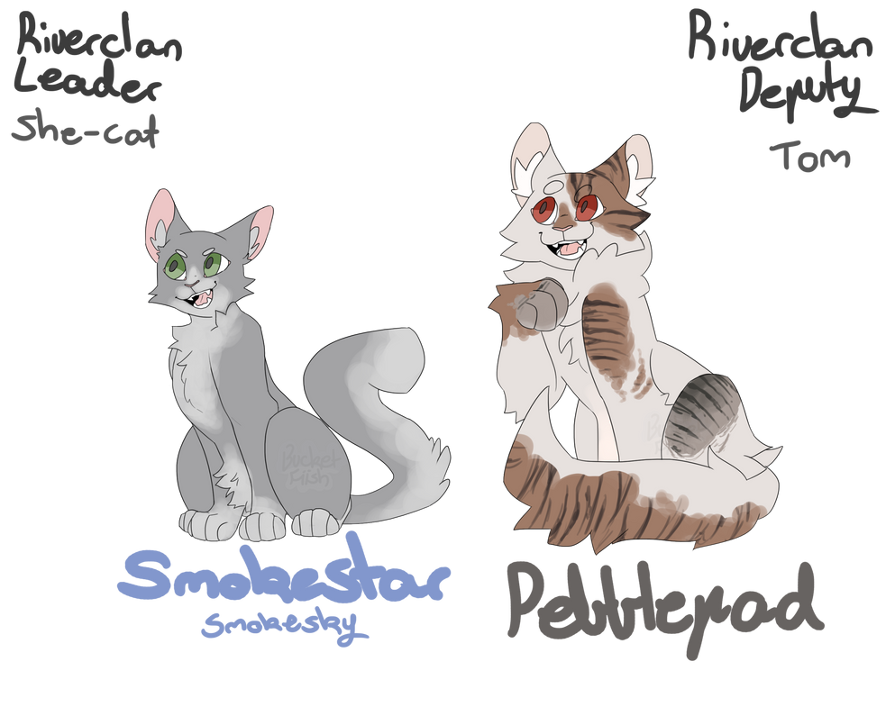 Riverclan Leader And Deputy By Newtid On DeviantArt riverclan-leader-and-deputy-by-newtid-on-deviantart