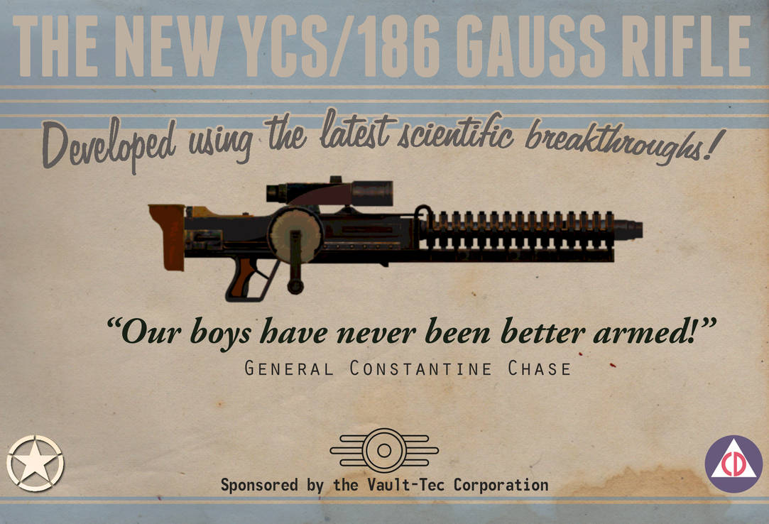 Gauss Rifle Poster By Phantomofthemedia On Deviantart Gauss Rifle Poster By Phantomofthemedia On Deviantart