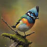 Painting of a small Bird