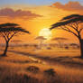 African sunset