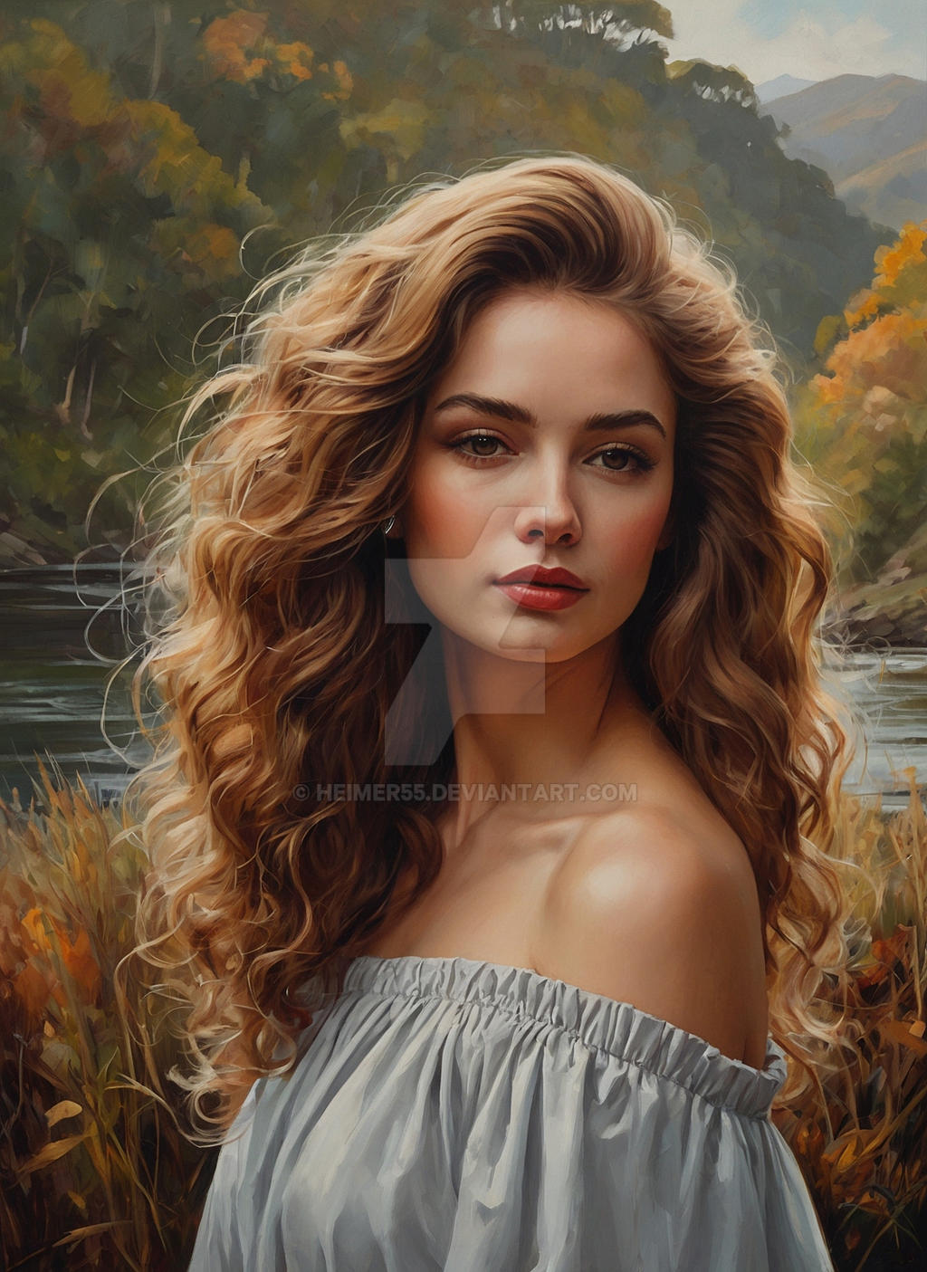 Woman's Portrait painting