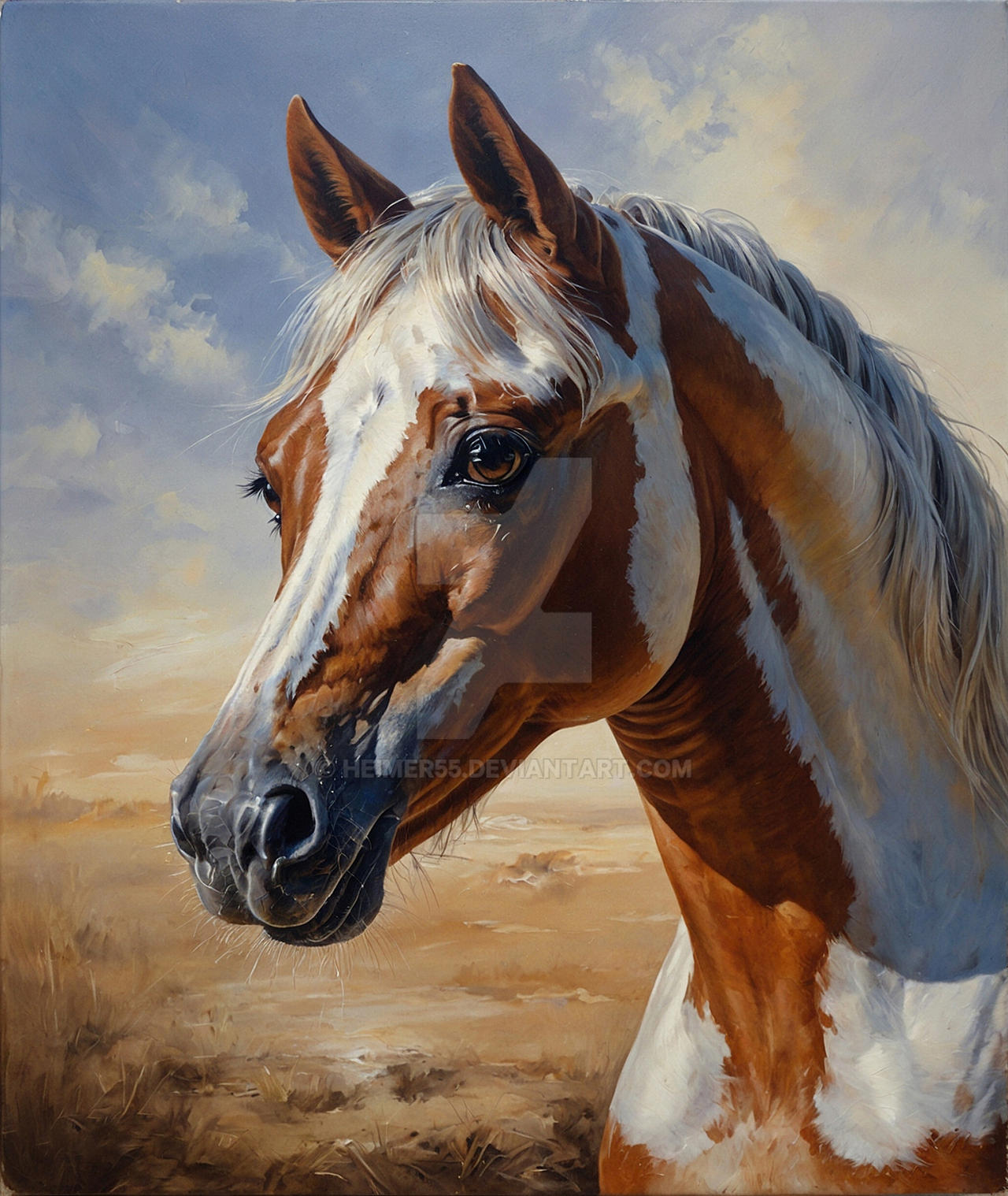 Wild Horse Portrait