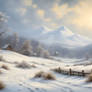 Snowstorm landscape 01