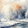 A winter painting