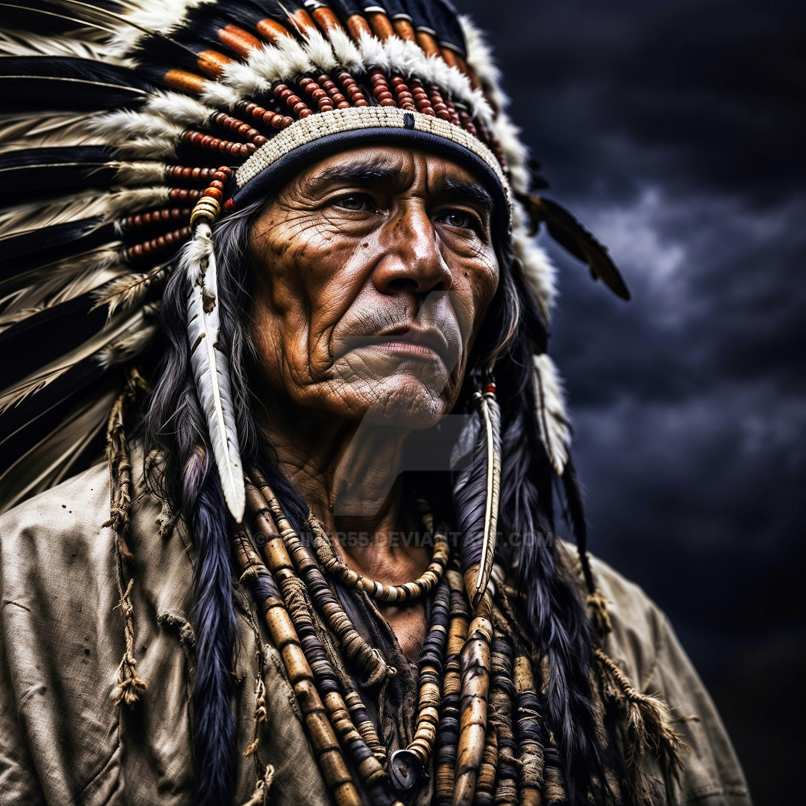 Native American chief
