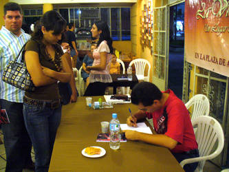 Firma de autografos