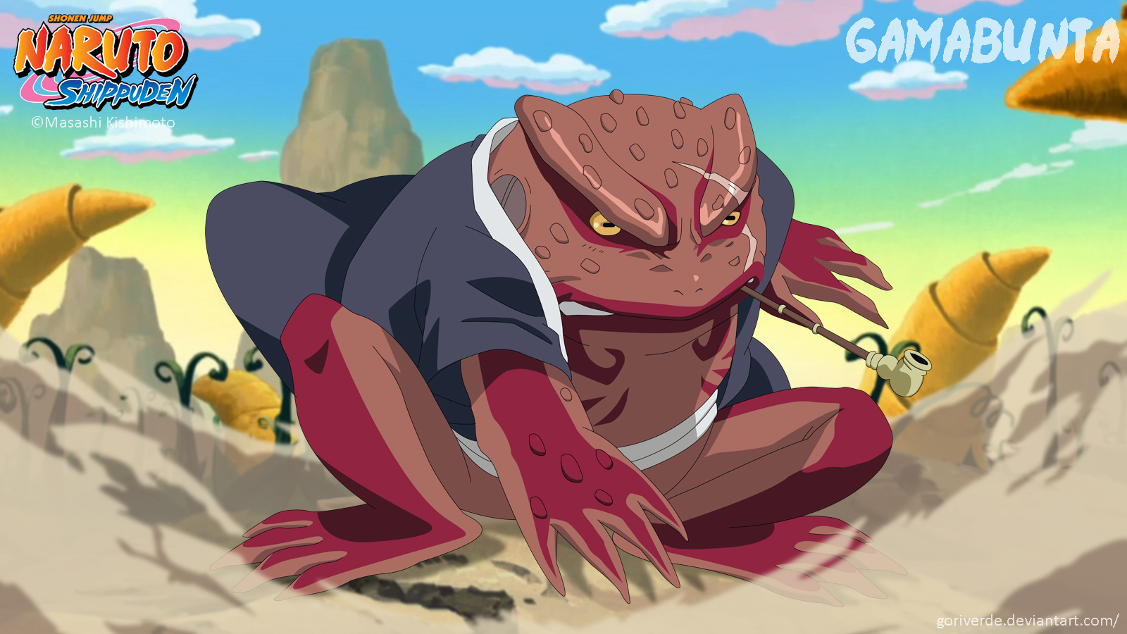Gamabunta by goriverde on DeviantArt