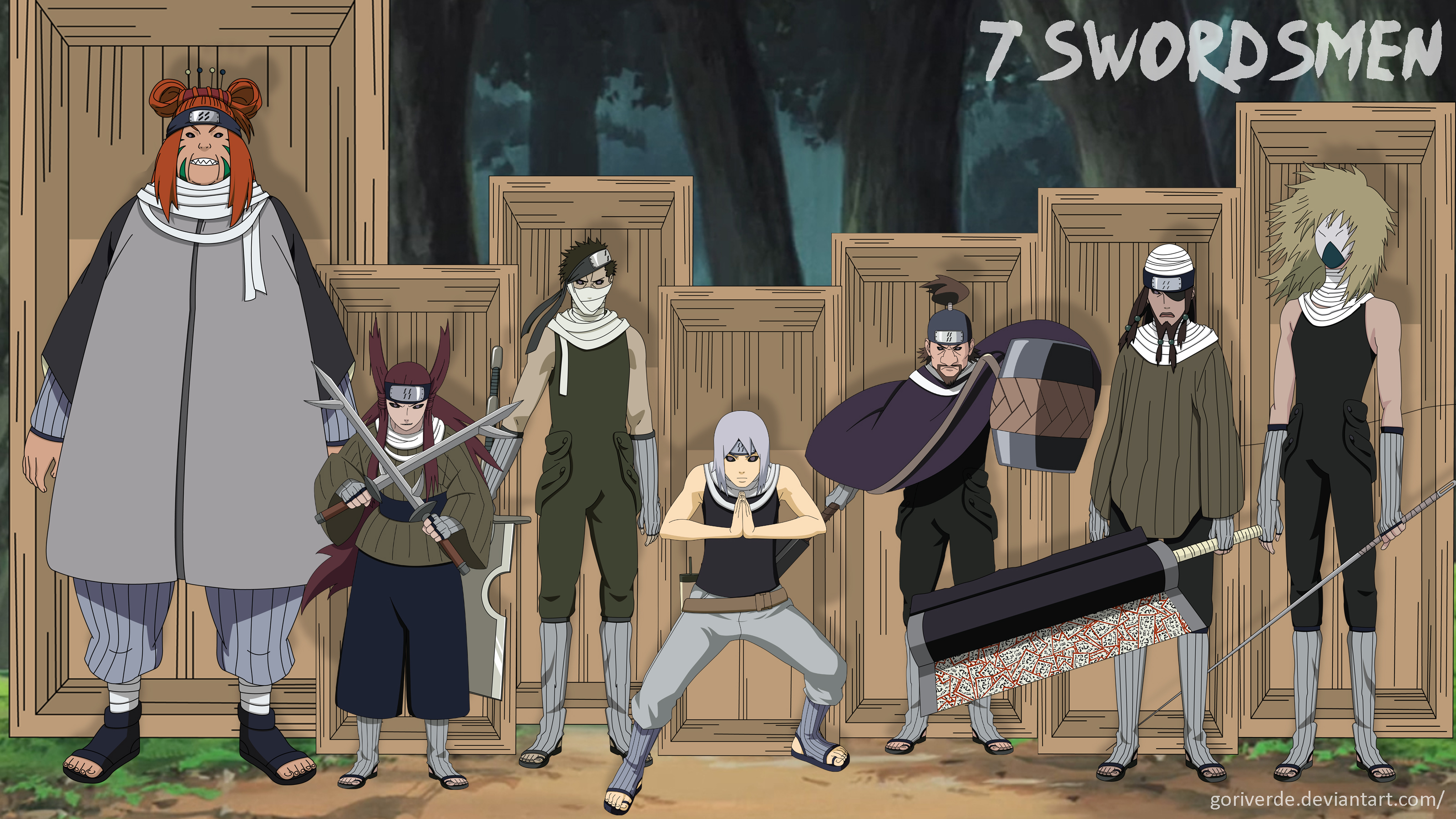 7 Swordsmen By Goriverde On Deviantart 7 Swordsmen By Goriverde On Deviantart