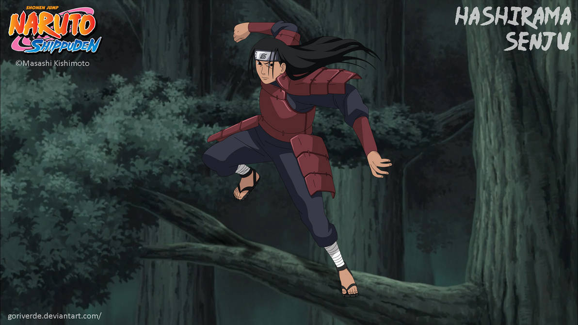 Hashirama Senju (1st Hokage) by goriverde on DeviantArt