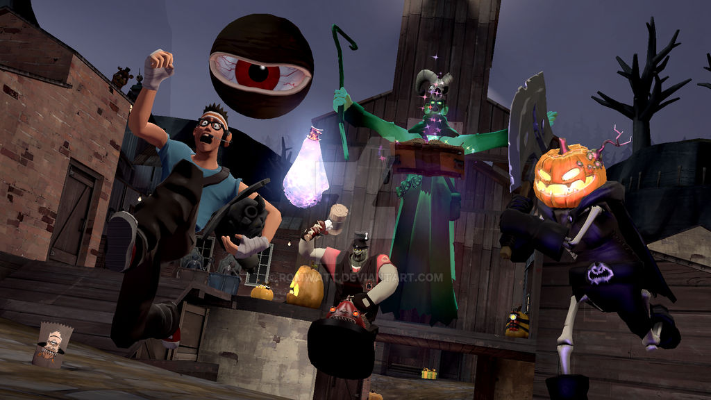 Rom vs. Halloween by RomWatt on DeviantArt