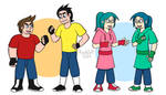 The Soul Teen Protagonists by RomWatt