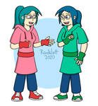 Jenny and Jessie Sunn by RomWatt