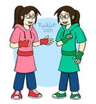 Jenny and Jessie Sunn (Alt) by RomWatt