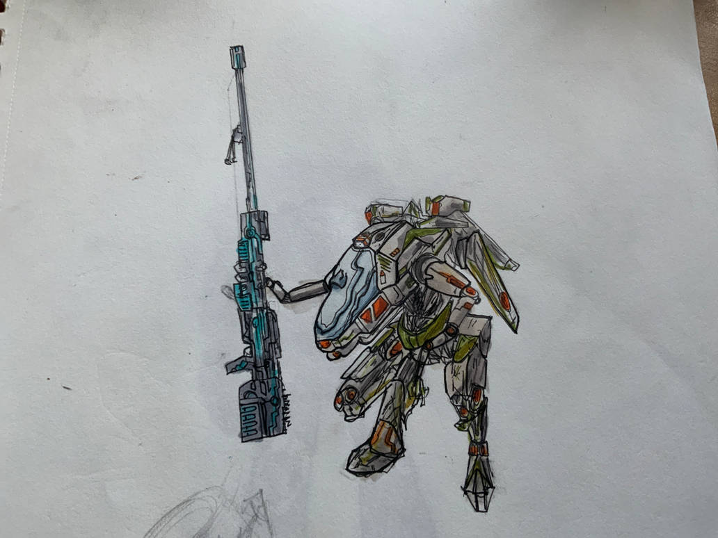 86 Mech Design Mech design I might have slightly copied by Lazychief117 on DeviantArt