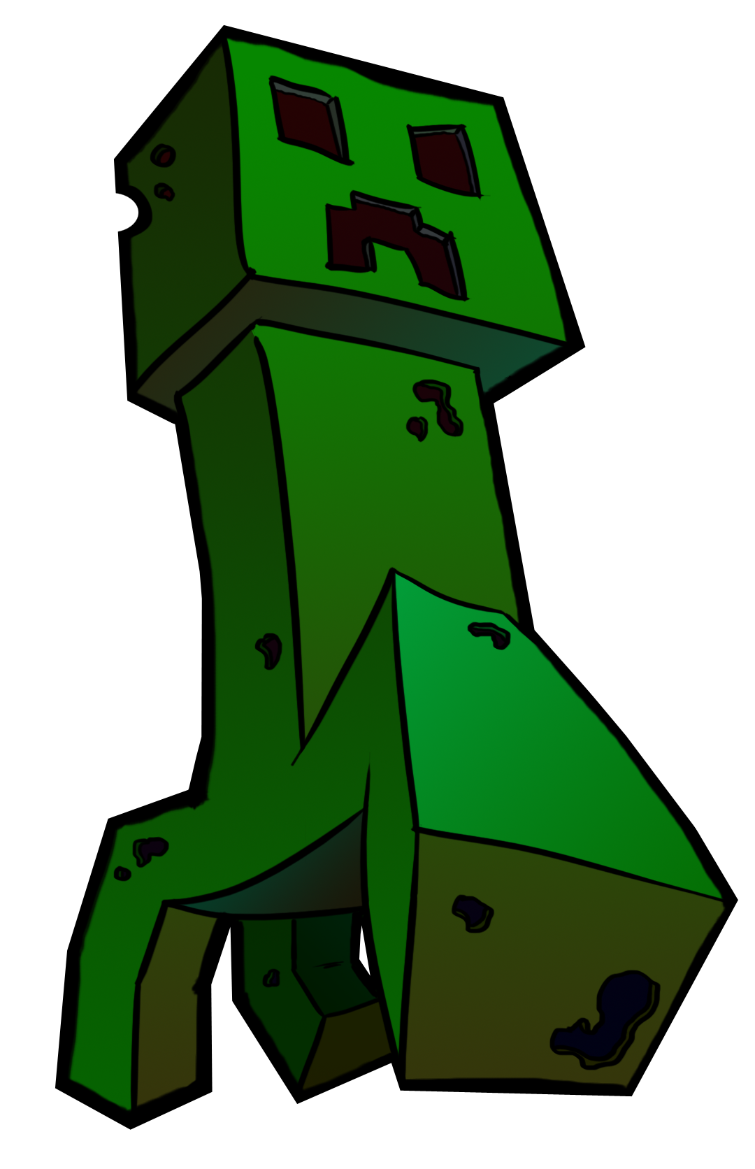 Portrait of a Creeper by AIBryce on DeviantArt