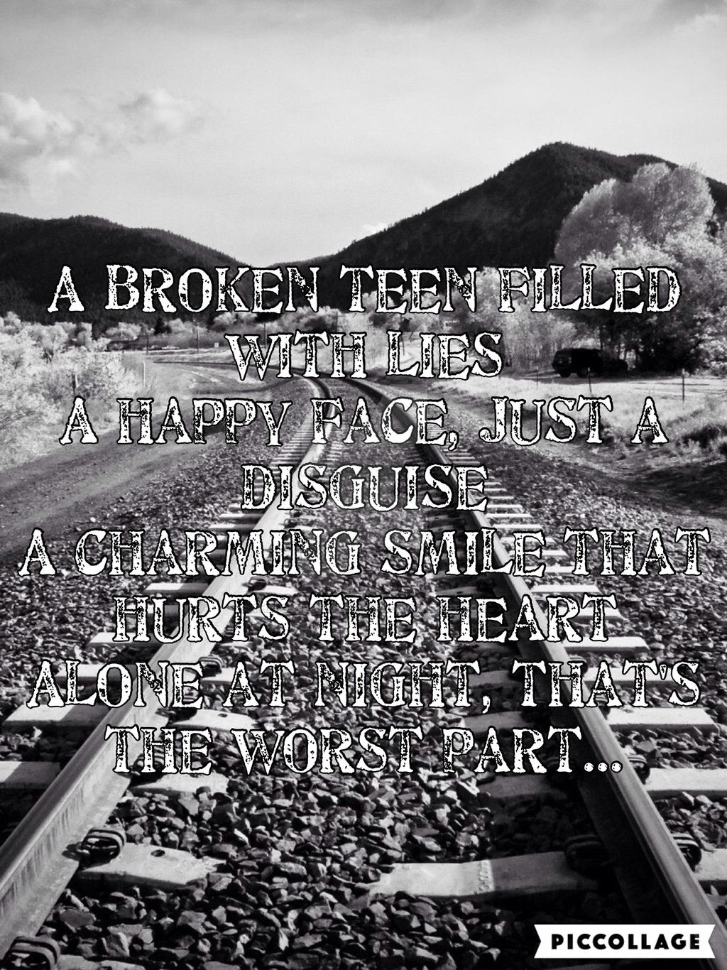I Was Broken From A Young Age Broken Teen... by TheLostRejectedSoul on DeviantArt
