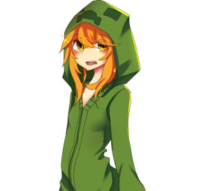 Minecraft Mob Talker Mod Creeper Girl By Wolfpup316 On Deviantart