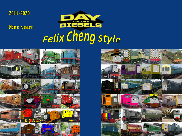 New Engine Slideshow Deviantart Day of the Diesels - (Felix Cheng style) by thomas-fan-collector on ...
