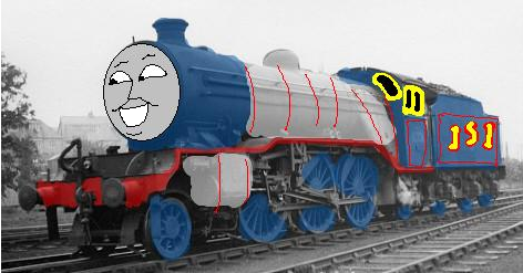 New Engine Slideshow Deviantart Ruto the Blue and White Zora Engine (No. 151) by thomas-fan-collector ...
