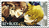 Oz and Alice stamp