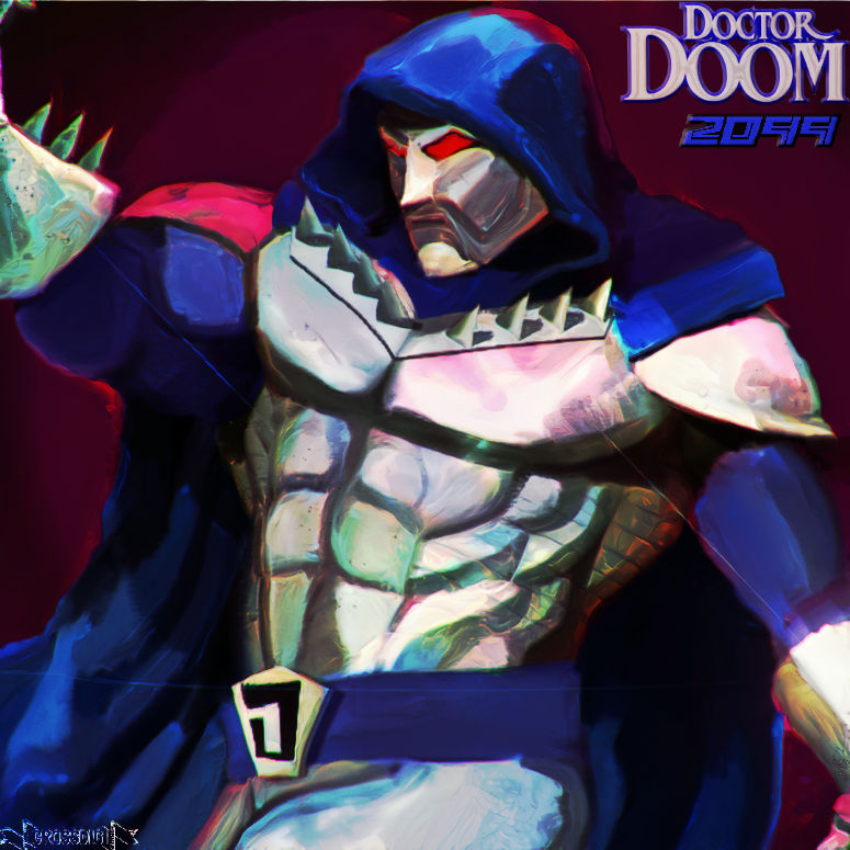 Dr Doom 2099 by Crossdigi on DeviantArt