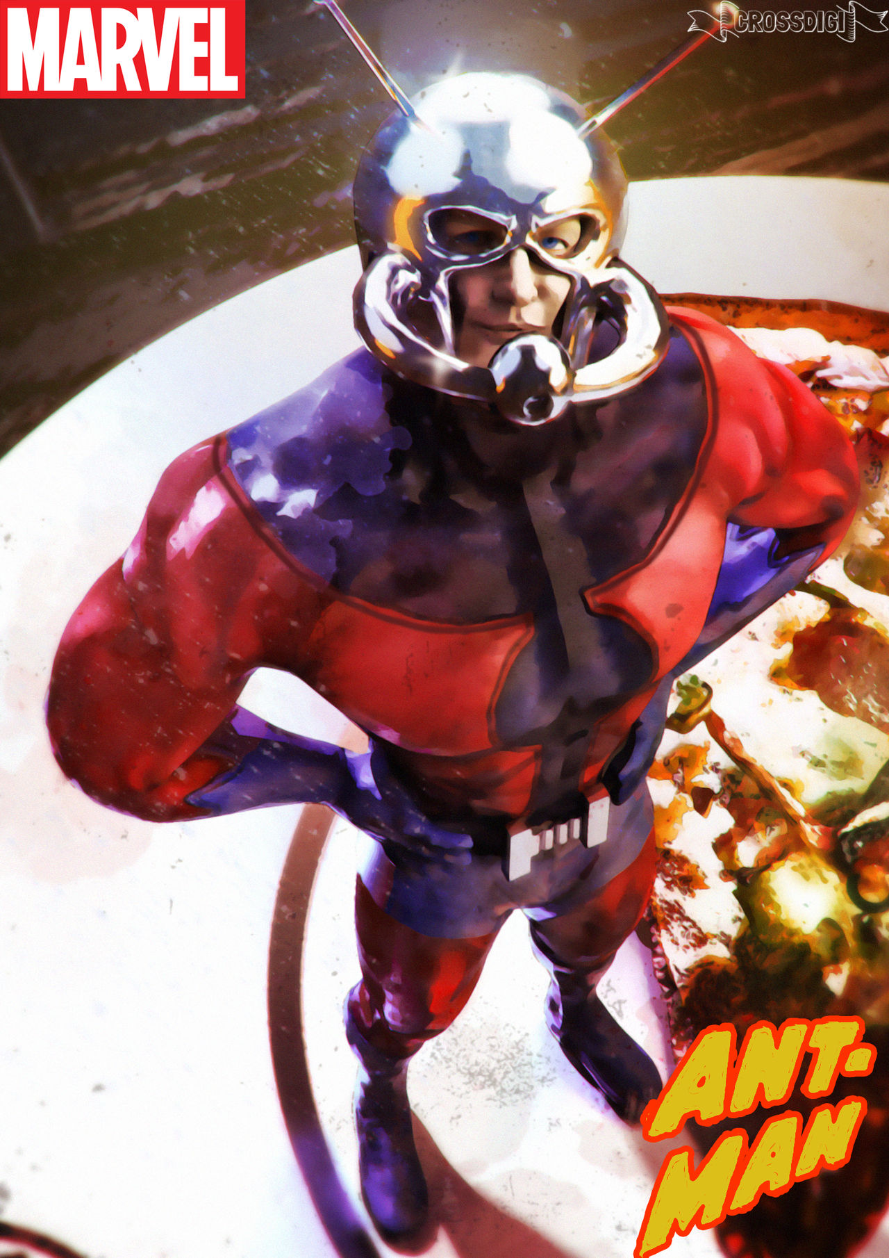 Ant man classic by Crossdigi on DeviantArt