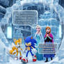 The arrival at Eggman Winter Wonderland
