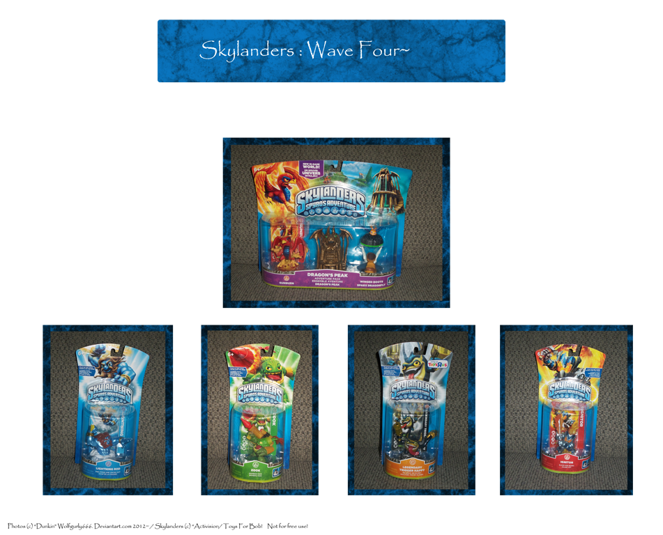 .: Skylanders Wave Four :.