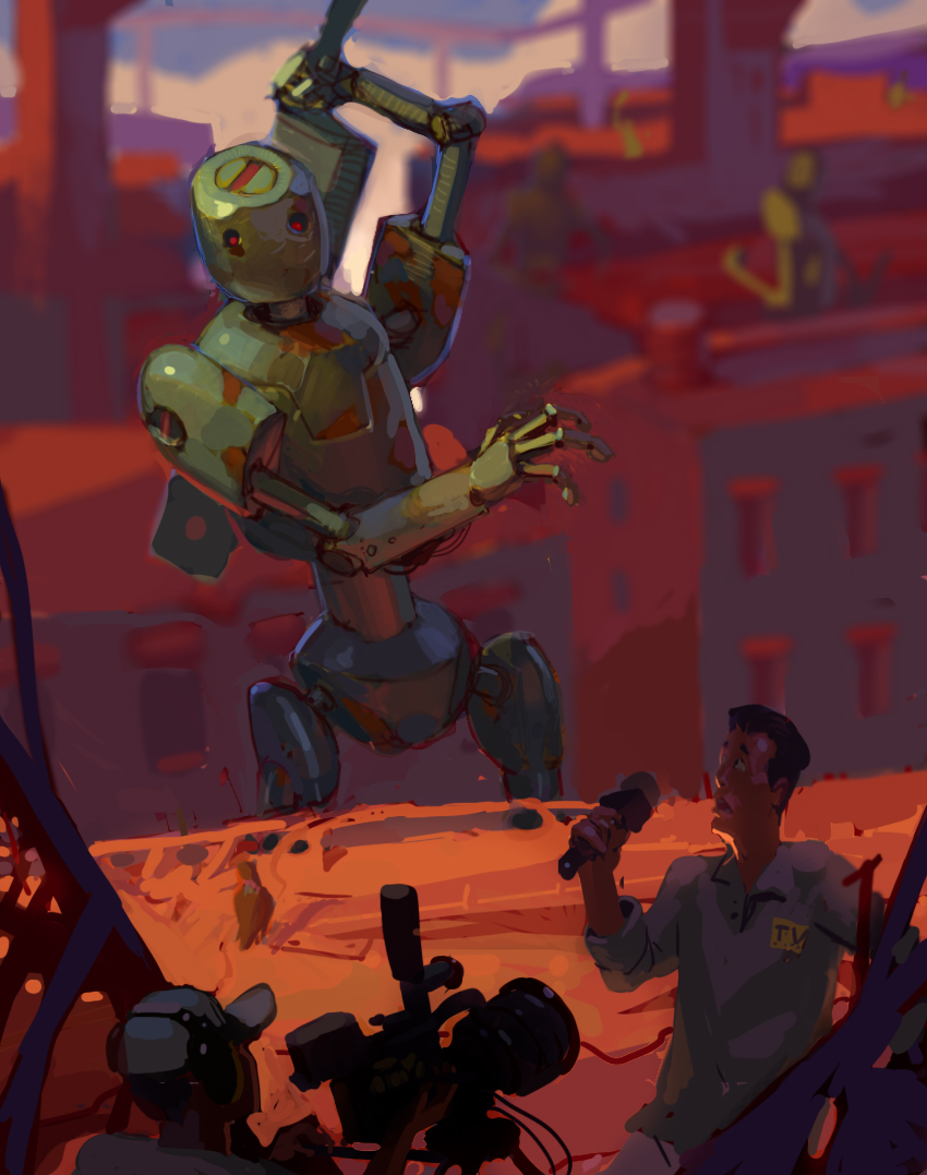 robot invasion -  2