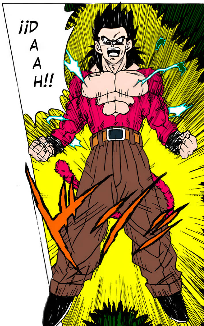 Gohan SSJ4 Dragon Ball AF (Toyble) color by JDHM051204 on DeviantArt