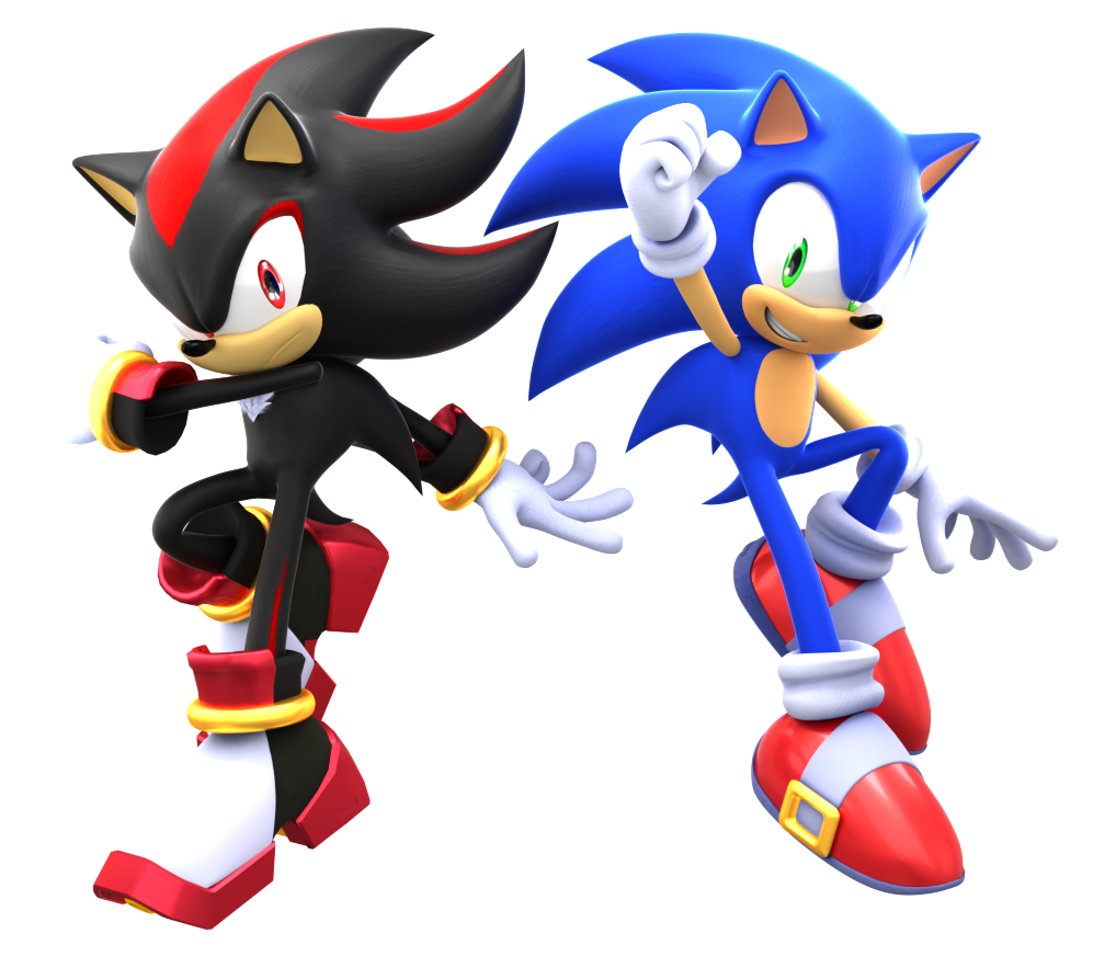 Sonic vs Shadow - Sonic X render by Jogita6 on DeviantArt