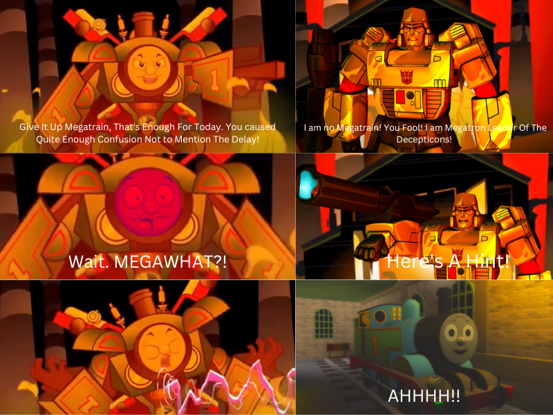 Transformers Train Deviantart TrainsFormers 200T (Alternate Scene) by BenderFuturamaGuy on DeviantArt