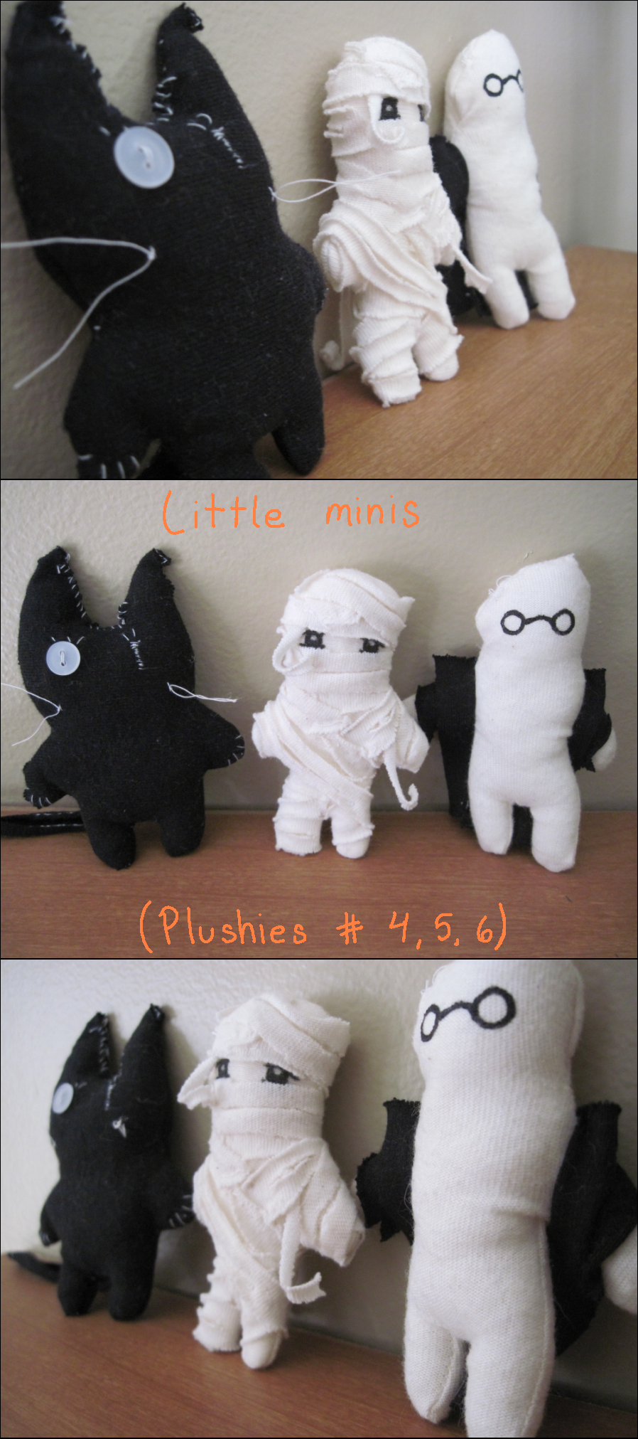 Plushies no.4 5 6, 'Lil Minis