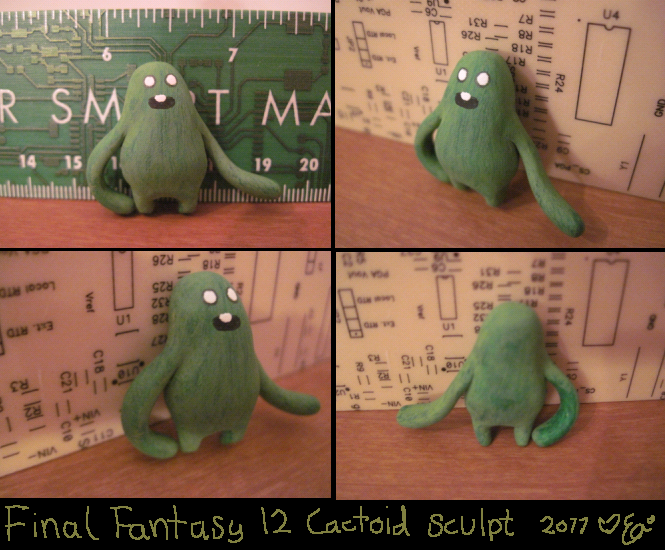 Sculpt no.44 FF12 Cactoid