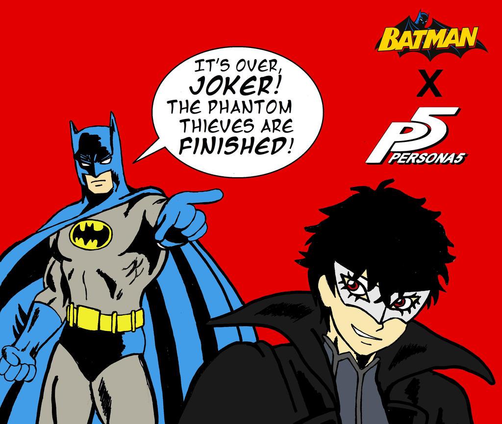 Batman X Persona 5 - Unlikely Crossovers by MrMadMouth on DeviantArt