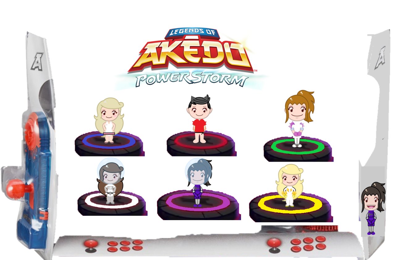 Akedo Elemental 6 Pack by goldiStudioMG4 on DeviantArt